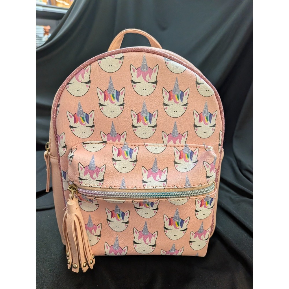 OMG Accessories Unicorn Glitter Mini Backpack Brand New with Tags